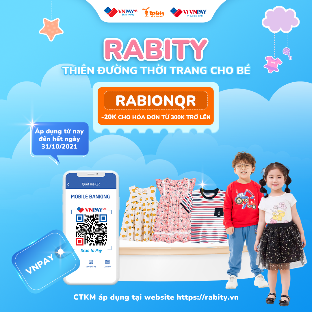 GIẢM NGAY 20K KHI THANH TOÁN BẰNG VNPAY