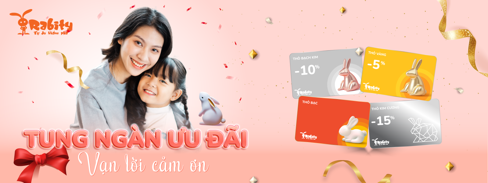 🔥 TUNG NGÀN ƯU ĐÃI, VẠN LỜI CẢM ƠN CÙNG CHÍNH SÁCH MỚI TỪ NHÀ THỎ 🔥