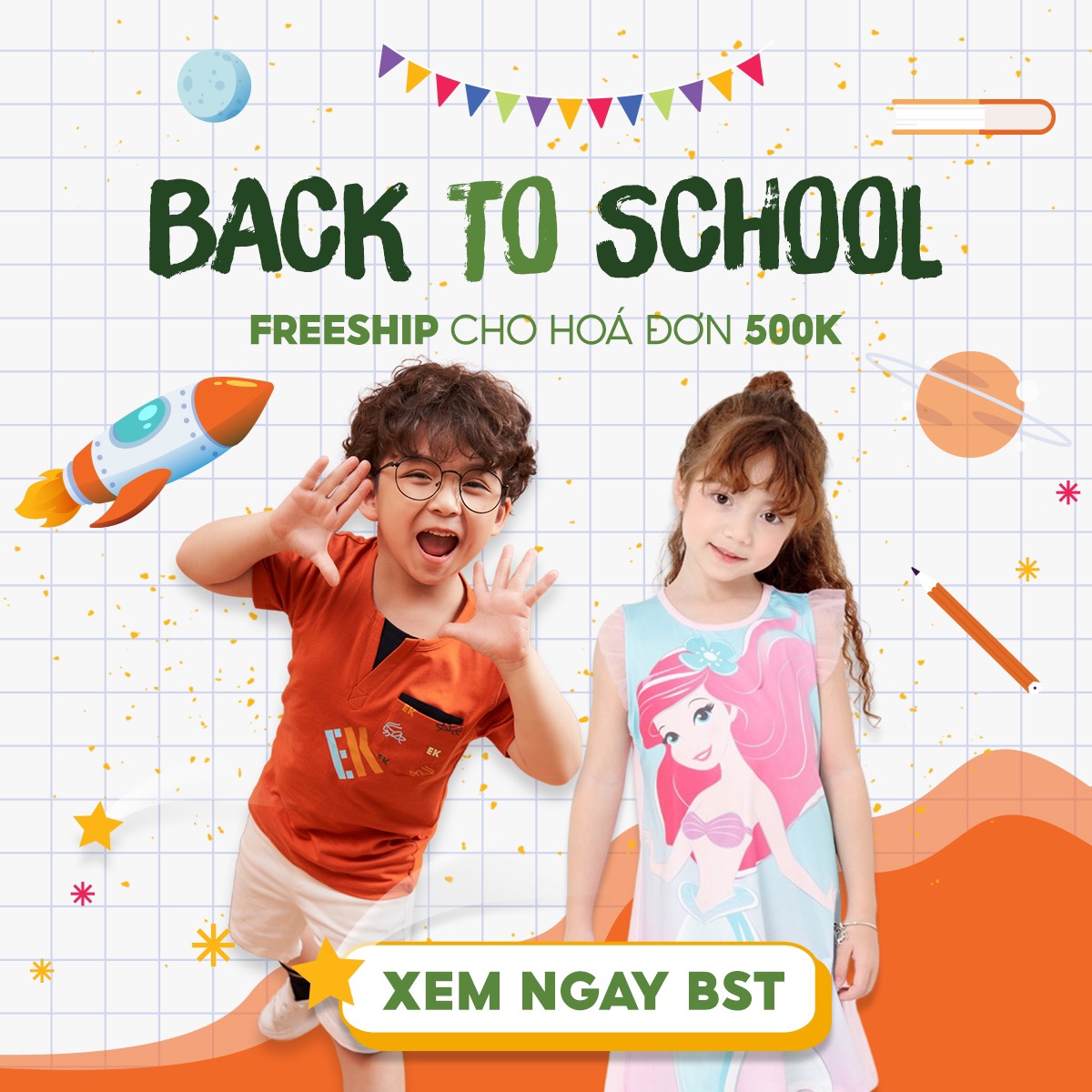 BACK TO SHOOL - MÙA XUÂN TỰU TRƯỜNG