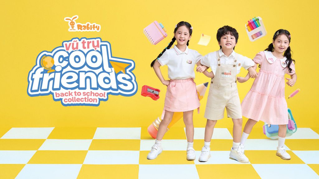 TBack To School Collection, Sẵn Sàng Gia Nhập Vũ trụ Cool Friends!