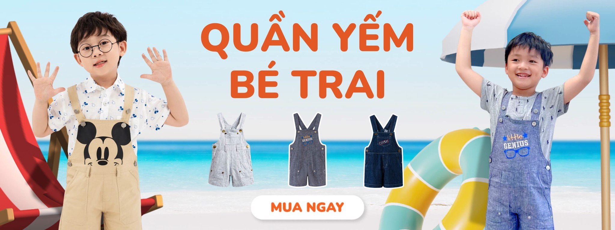 Quần Yếm Bé Trai