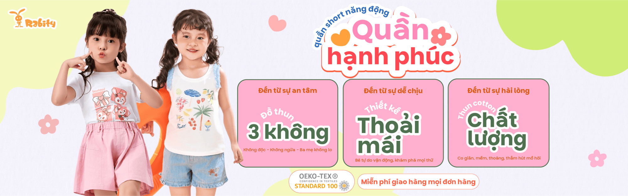 Quần Short Bé Gái