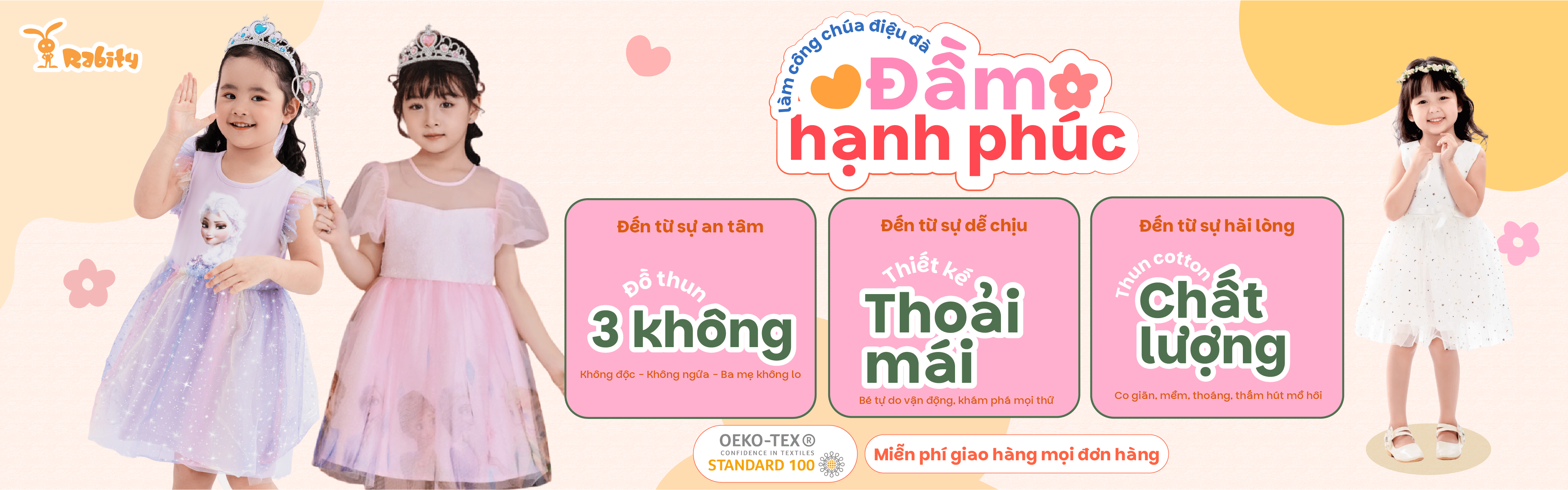 Đầm - Váy Công Chúa Đẹp Cho Bé Gái