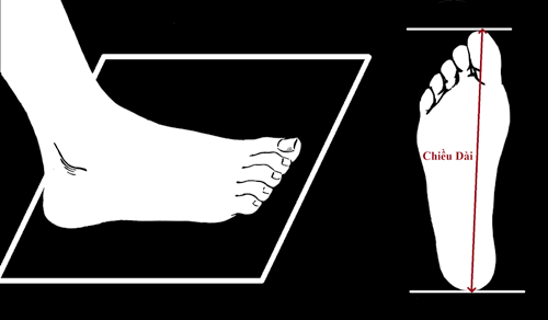 Cách đo chân chọn size giày cho bé