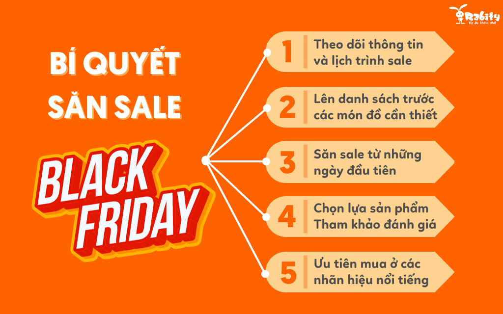 Cách săn sale ngày Black Friday 2023 giá tốt, deal ngon