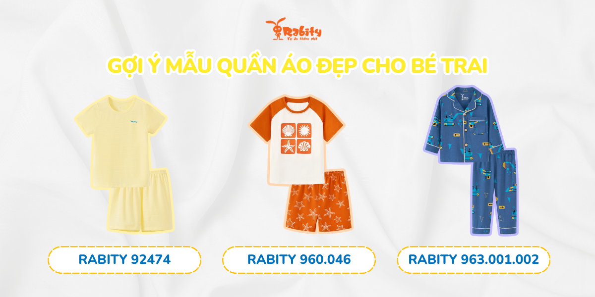 Gợi ý một số mẫu quần áo đẹp cho bé