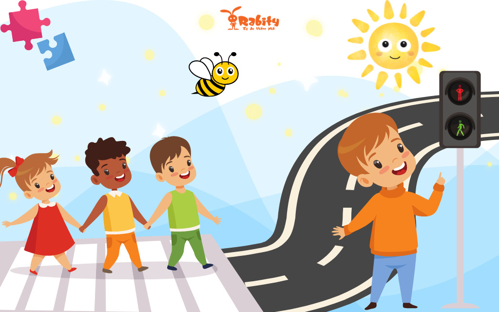 kỹ năng sống cho trẻ tham gia giao thông an toàn