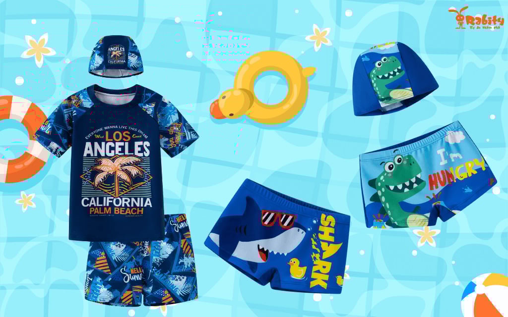 Rabity là thương hiệu cung cấp đồ bơi chất lượng cho trẻ