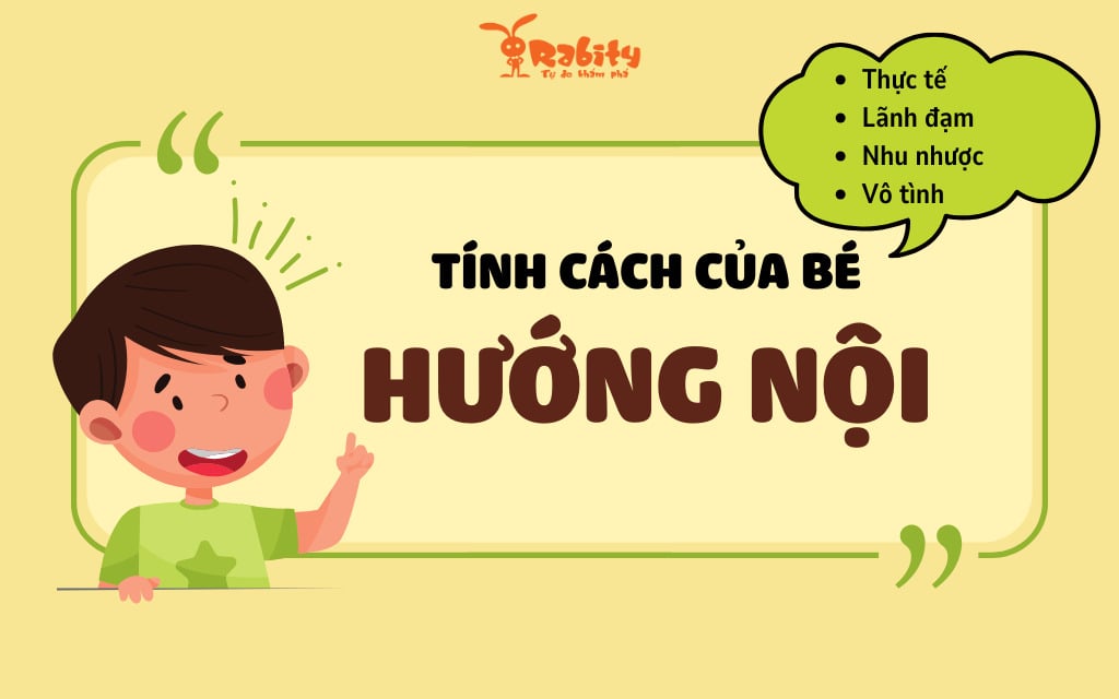 tính cách của bé hướng nội