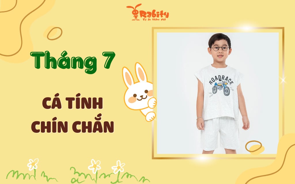 tính cách của bé tháng 7