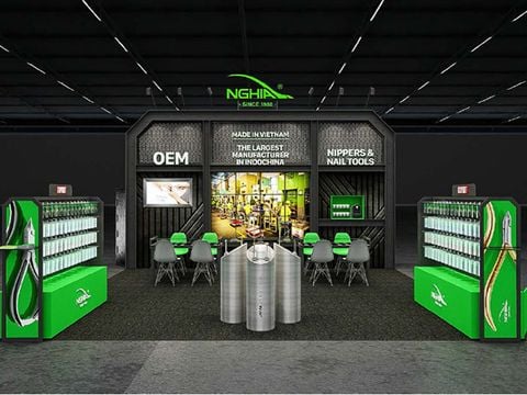 Kềm Nghĩa tại Hội chợ quốc tế Beautyworld Middle East
