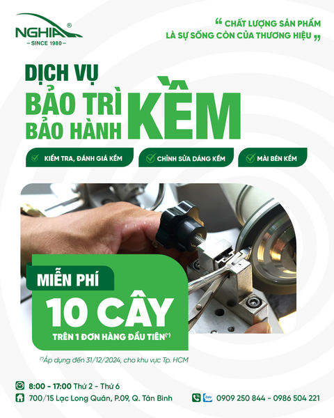 Dịch vụ mài Kềm