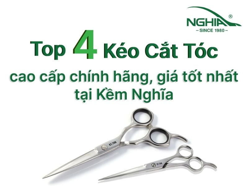 Top 4 Kéo Cắt Tóc Cao Cấp Chính Hãng, Giá Tốt Nhất Tại Kềm Nghĩa