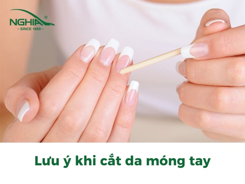 Lưu ý khi cắt móng tay