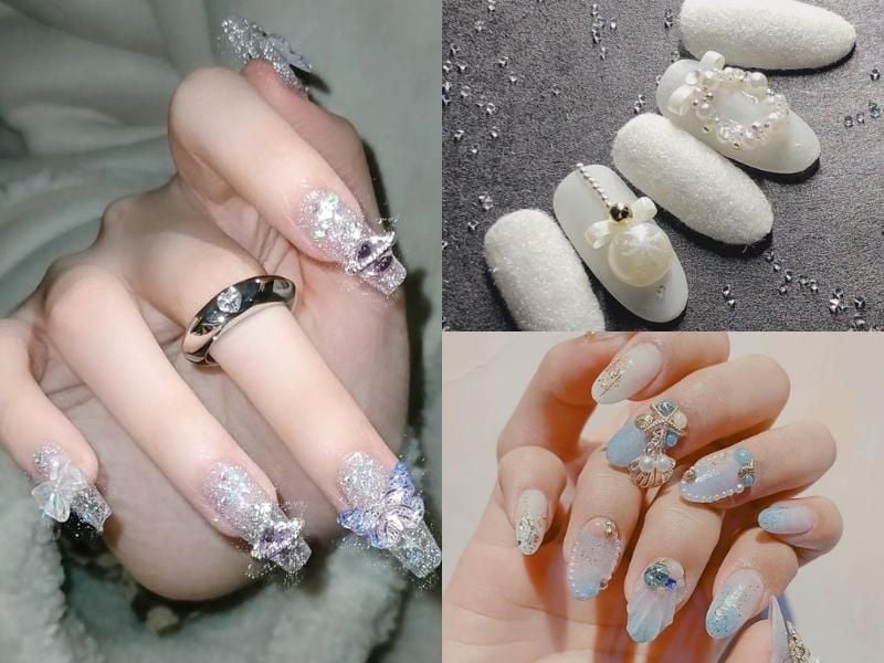 Nail chuông bạc