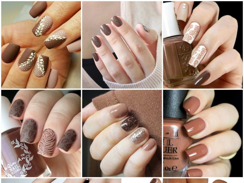 Mẫu nail tôn da cho da ngăm