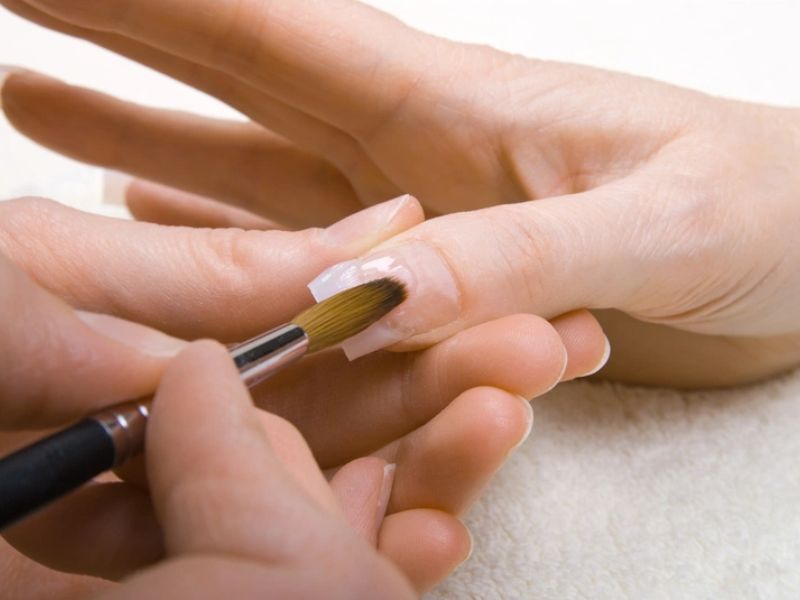 Hướng dẫn vệ sinh cọ vẽ nail bột