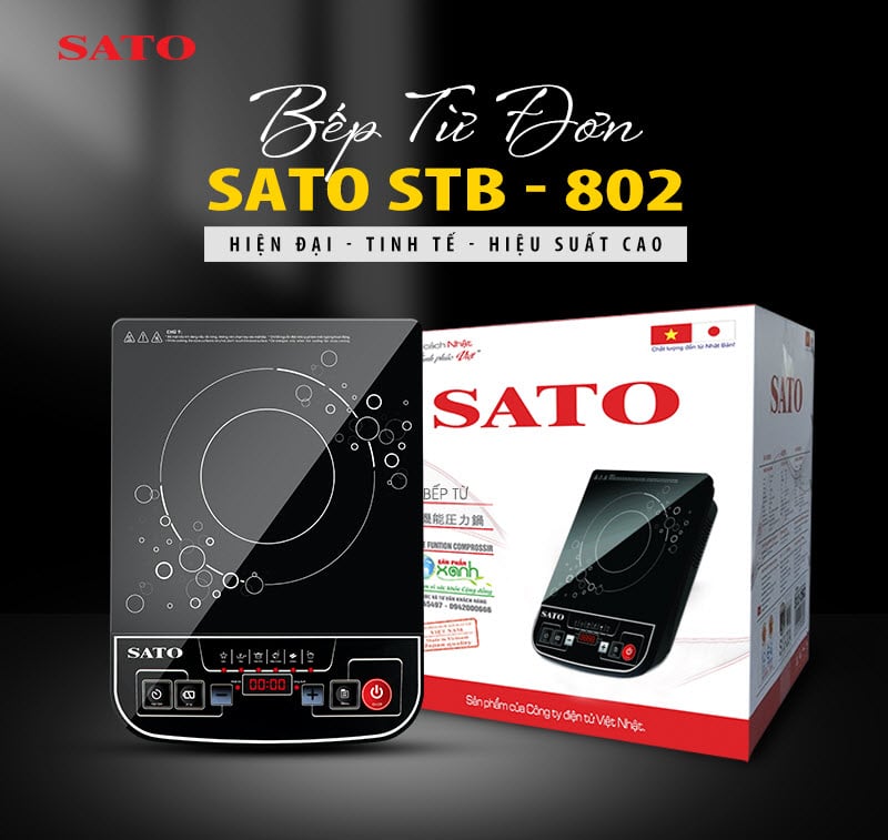 BẾP TỪ ĐƠN SATO STB-802 09
