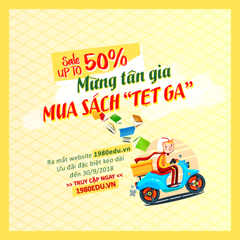 Ra mắt website 1980edu.vn: Mừng tân gia, mua sách 