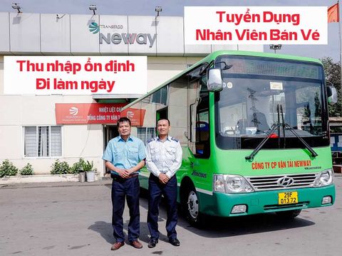 Newway tuyển dụng nhân viên bán vé xe buýt - Hạn chót nộp hồ sơ 30/06/2021