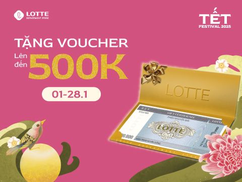 [TẾT FESTIVAL] TẶNG VOUCHER 5%