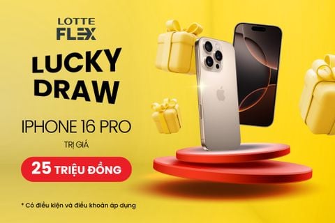 LOTTE PRIVATE SALE - LUCKY DRAW NHẬN GIẢI THƯỞNG KHỦNG