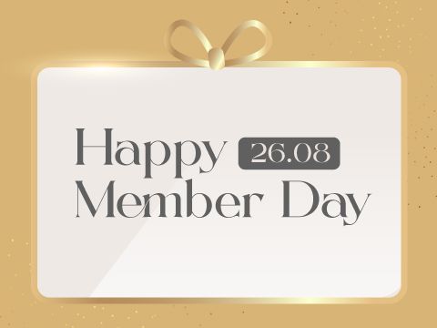 Ưu đãi đặc biệt Member Day (26.08.2024)