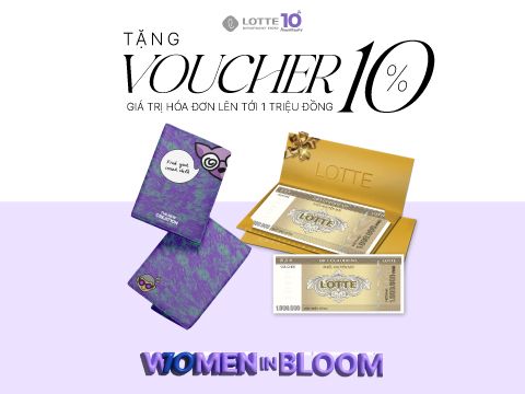 WOMEN IN BLOOM | TẶNG VOUCHER 10%