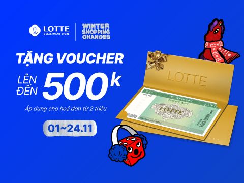 WINTER SHOPPING CHANCES | TẶNG VOUCHER 5%