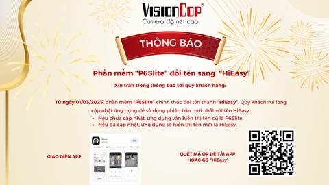 THÔNG BÁO QUAN TRỌNG - Phần mềm “P6Slite” chính thức đổi tên thành “HiEasy