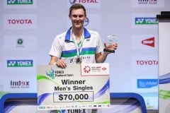 Highlights Chung kết Thái Lan Open 2021: Viktor Axelsen vs Ka Long Ng