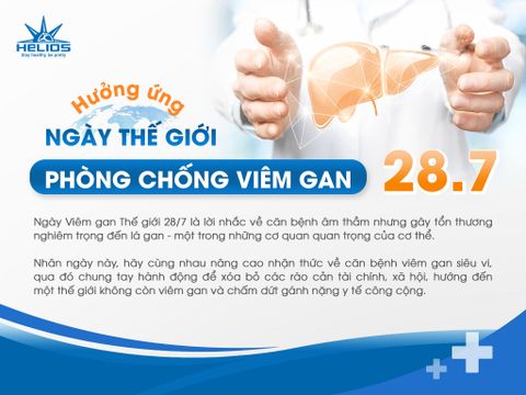 HƯỞNG ỨNG NGÀY THẾ GIỚI PHÒNG CHỐNG VIÊM GAN (28/7/2025)