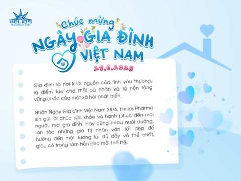 CHÚC MỪNG NGÀY GIA ĐÌNH VIỆT NAM (28/6/2025)