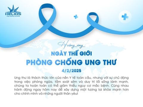 HƯỞNG ỨNG NGÀY THẾ GIỚI PHÒNG CHỐNG UNG THƯ (4/2/2025)
