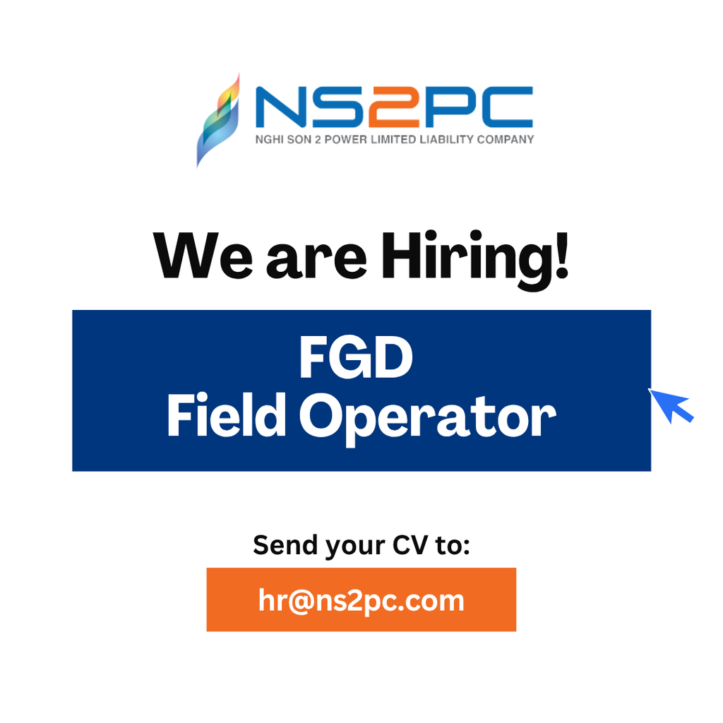 [JOB OPENNING] FGD FIELD OPERATOR