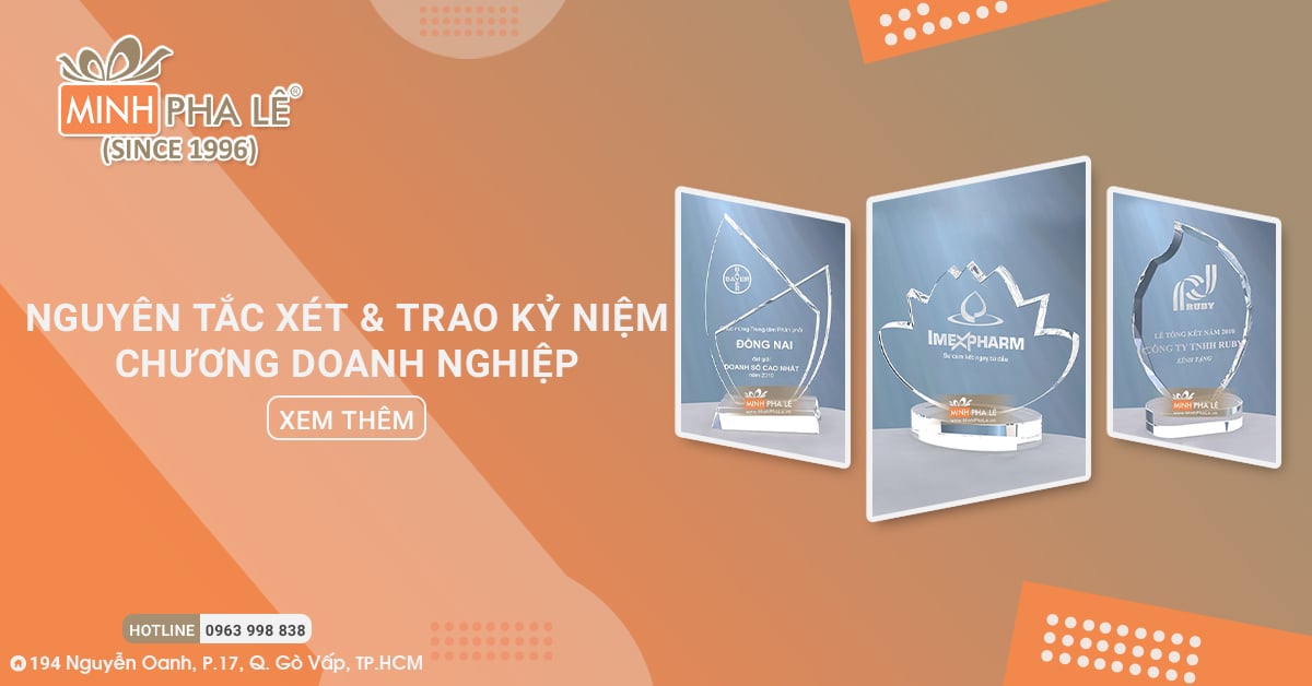 05 Nguyên Tắc Xét & Trao Kỷ Niệm Chương Trong Doanh Nghiệp