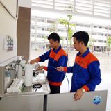 TST Corp thực hiện bảo trì định kỳ máy lọc nước nóng lạnh công nghiệp DONGA