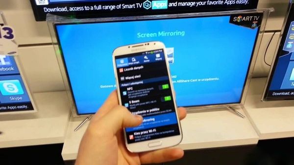 kết nối iphone với tivi qua wifi.