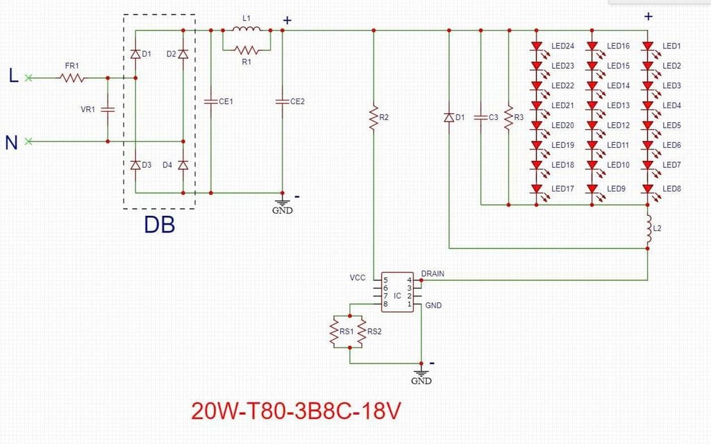 C u T o LED Driver D ng Buck Converter Downlight Panel Bulb c-u-t-o-led-driver-d-ng-buck-converter-downlight-panel-bulb