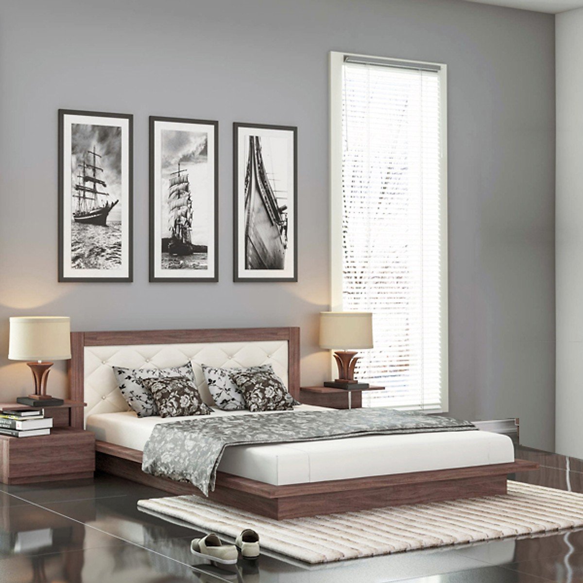 GIƯỜNG NGỦ MDF