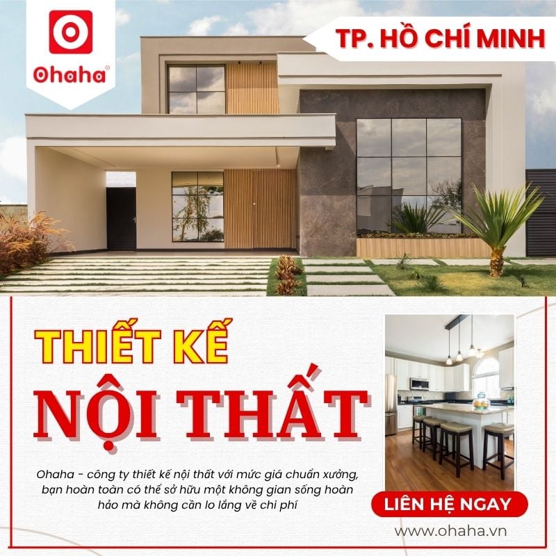 Thiết kế nội thất đẹp - giá chuẩn xưởng tại Hồ Chí Minh 2025