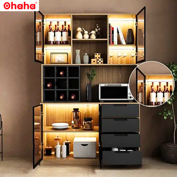 Tại sao không sắm sửa TỦ RƯỢU gỗ công nghiệp ?