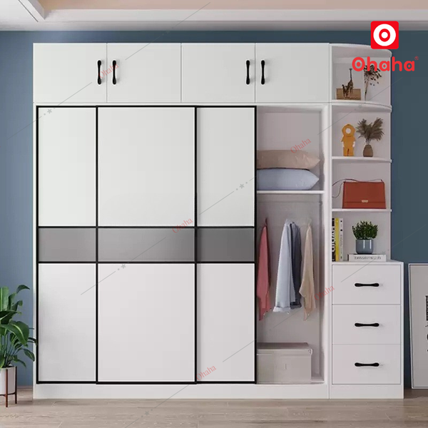 tủ quần áo cảnh mở