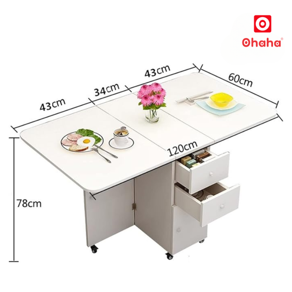 Bàn ăn xếp gọn
