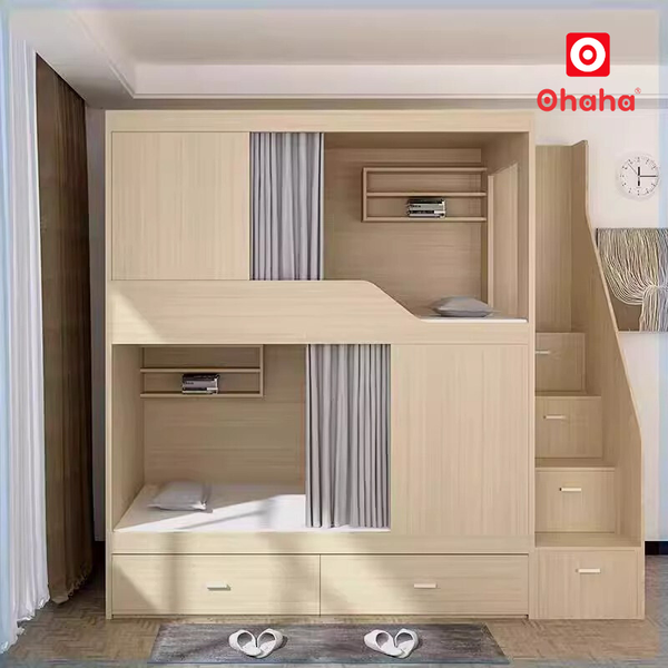 Giường tầng hộc đa năng Ohaha