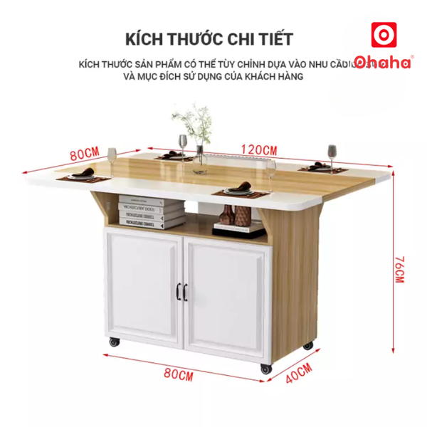 Bàn ăn xếp gọn