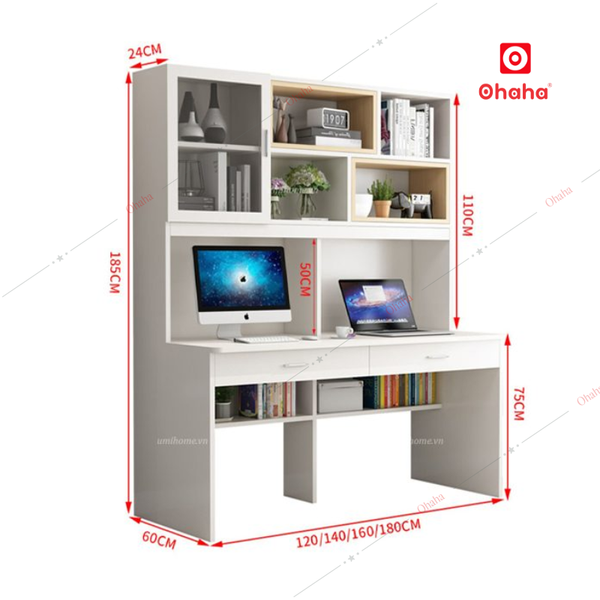 Bàn Học Đôi Đa Năng Cho Bé OHAHA - BH016
