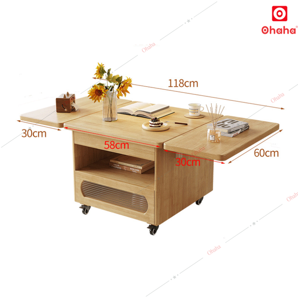 Bàn Ăn Xếp Gọn Đa Năng Ohaha - BDN007