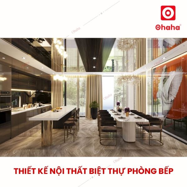 Thiết kế nội thất biệt thự sang trọng, cổ điển năm 2025