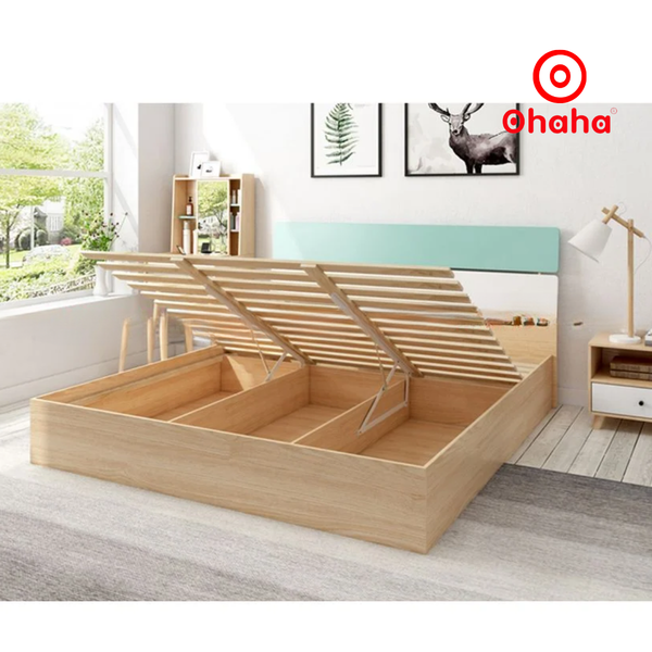 Giường ngủ gỗ công nghiệp cao cấp Ohaha - GC010